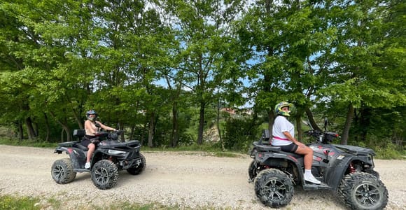 Tirana: 2 Hours Quad Biking and Shooting Range Adventure