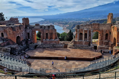 La experiencia del Etna y Taormina en Descubrir Sicilia