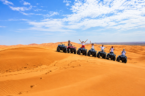 Marrakech to Fes: 3-Day Sahara Desert Tour, Camel & Buggy Option 2 — Luxury Sahara Camp