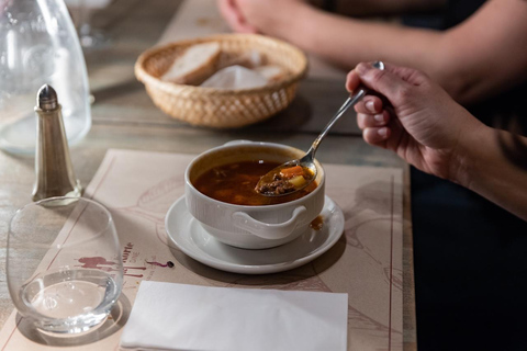 Palace District Evening Culinary, Wine, and History Walk Small Group Dinner Walk