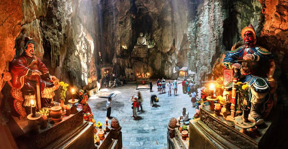 Da Nang: Marble Mts, Coconut Forest, Hoi An Town Small Group
