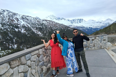 Skagway: Yukon Suspension Bridge & White Pass Scenic Tour
