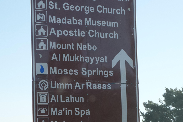 Day Trip Madaba, Mt.Nebo, Baptism Site And Dead SeaTransportation Only