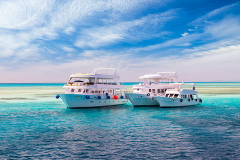 Hurghada: Giftun or Orange Islands with Snorkelling & Lunch Giftun Island Sea Trip with Snorkeling Gear & Buffet Lunch