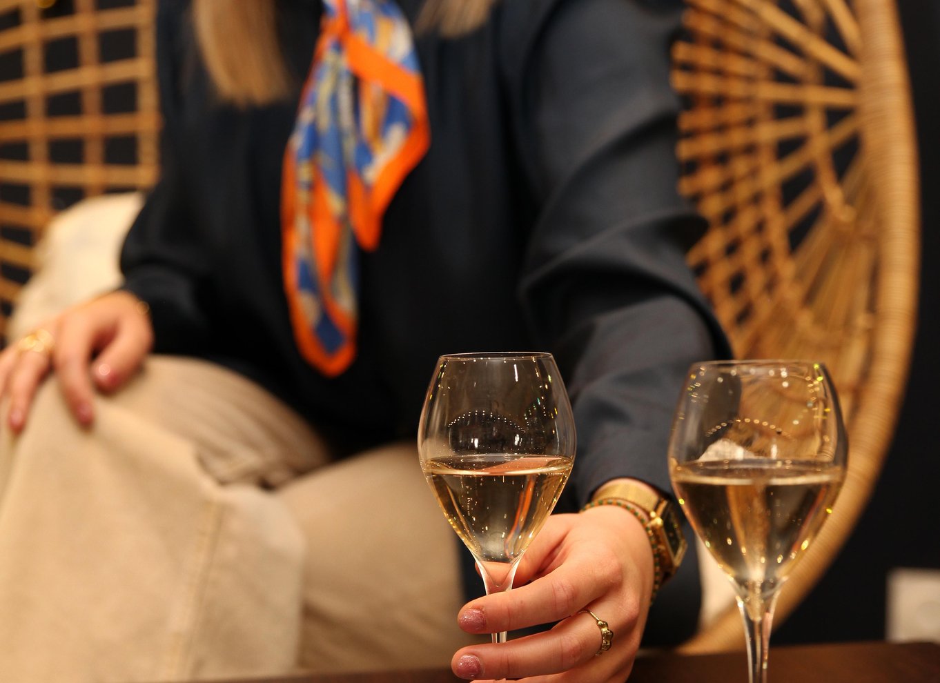 Champagnetur med 3 champagner og 3 chokolader
