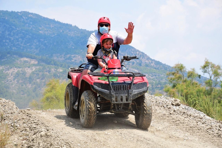 Antalya : Rafting avec déjeuner et option zipline/ATV ou JeepRafting avec lieu de rendez-vous