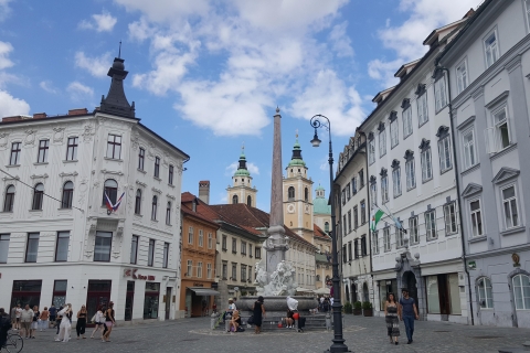 Ljubljana : Visite à pied avec un guide agréé