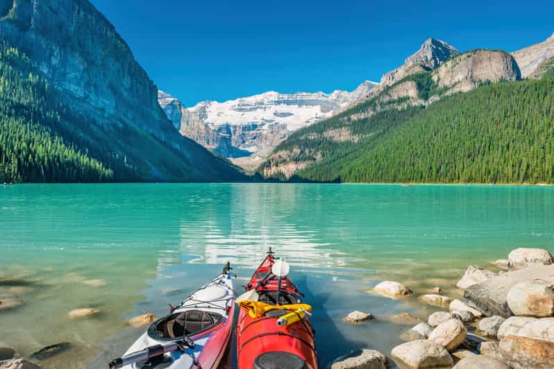 Canmore/ Banff: Lake Louise & Moraine/ Emerald Lake Half Day