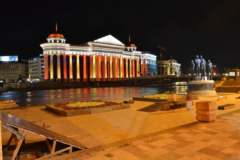 Die 5 Geschmacksrichtungen von Skopje in der historischen Altstadt