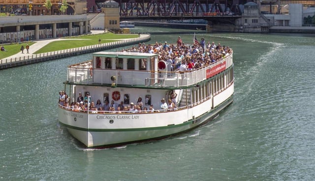 Chicago: Combo Crucero por el Río de la Primera Dama y Centro de Arquitectura