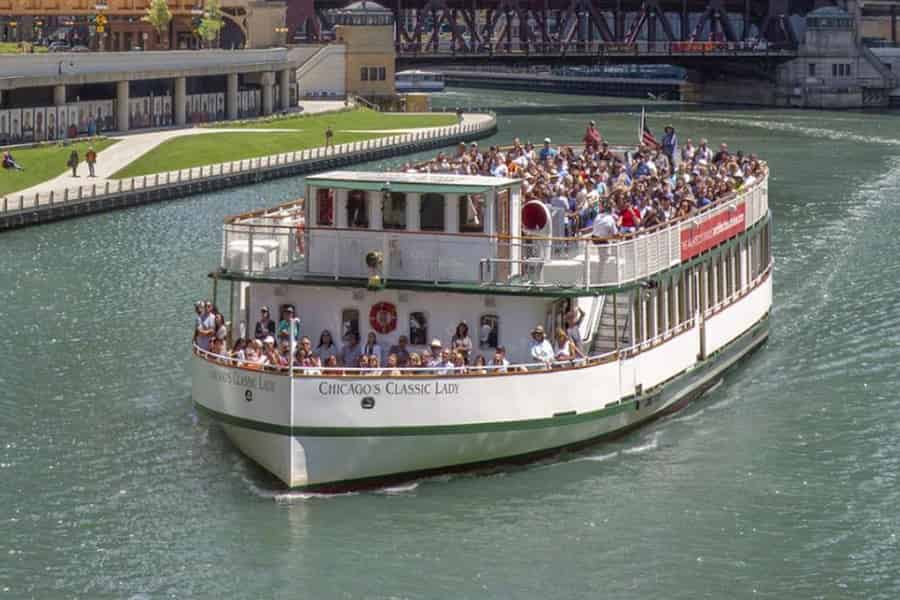 Chicago: First Lady River Cruise & Architecture Center Combo. Foto: GetYourGuide