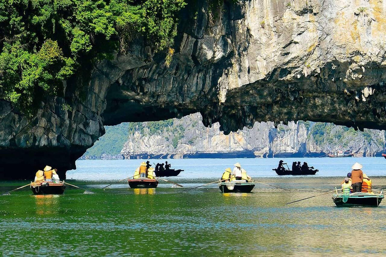 From Hanoi: Ha Long Bay 1 Day Tour With A Luxury Cruise Private Tour Guide & Shared Car Transfer & Shared Cruise