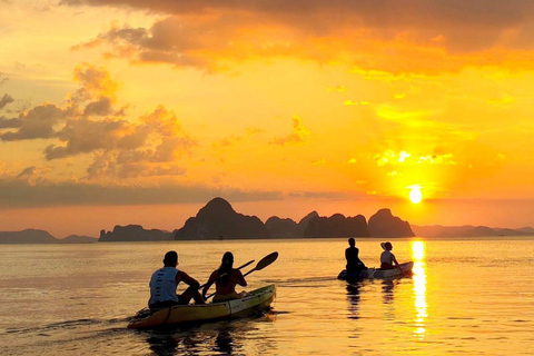 Krabi: Ao Thalane Kayak Tour & Jungle Swim with Lunch Full day