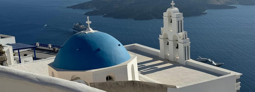 Santorin : visite privative avec chauffeur/guide local