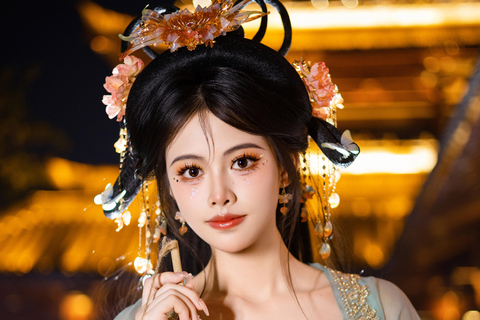 Shanghai: Traditional Hanfu Dress-Up & Photoshoot Experience