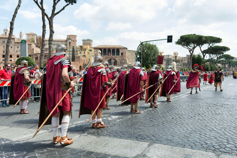 Från Civitavecchia: Heldagstur till Forum Romanum och ColosseumFrån Civitavecchia hamn, delad tur