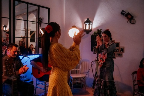 Córdoba : Tablao Flamenco Doble de CepaBiljett Show och dryck