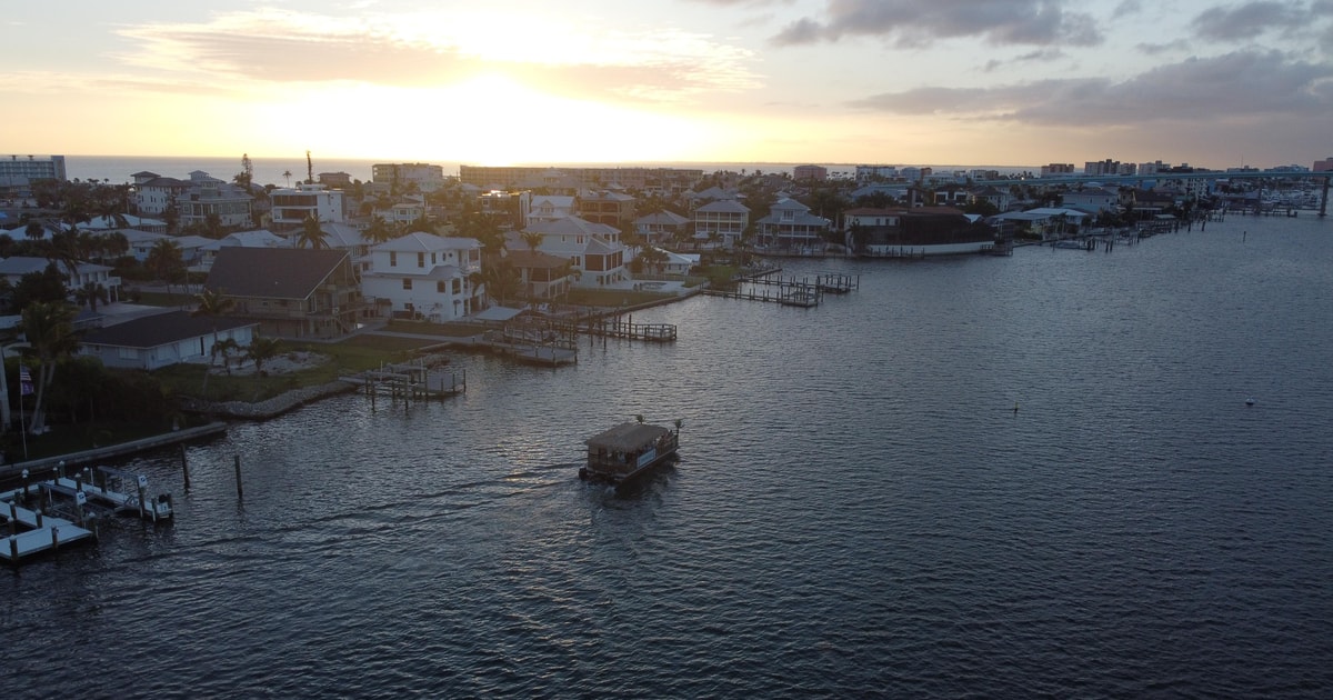Fort Myers Beach Adults only BYOB Tiki Pub Sunset Cruise GetYourGuide
