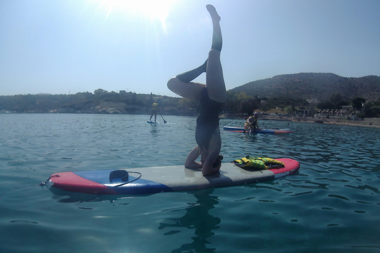 Chania: Boat Trip with Guided Snorkeling & Stand-Up Paddling