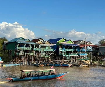Siem Reap: Excursão de meio dia à vila flutuante de Kompong Phluk