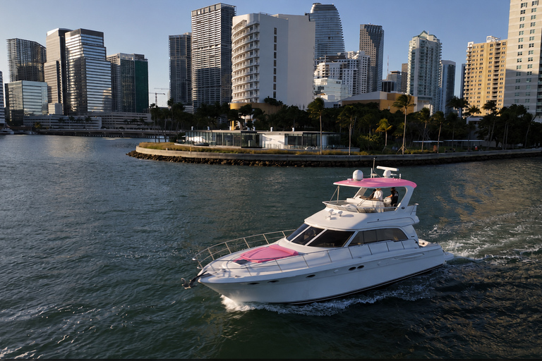 Pink Yacht Experience through The Heart of Miami