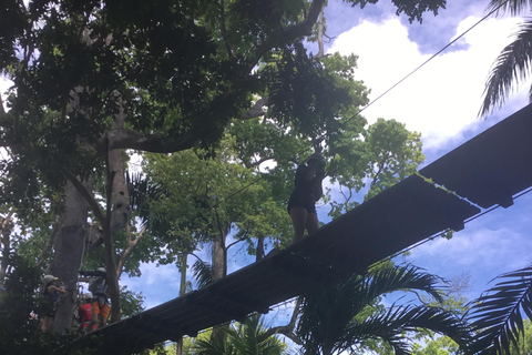 Montego Bay : Trou bleu, chutes de la rivière Dunn et excursion en tyrolienne