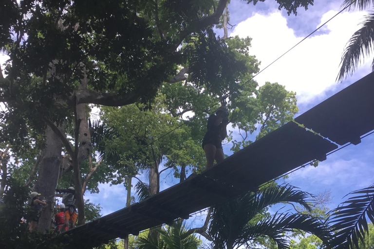 Montego Bay : Trou bleu, chutes de la rivière Dunn et excursion en tyrolienne