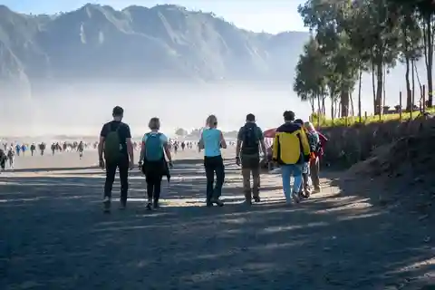 From Bali : Mount Bromo Sunrise English Shared Guide Tour