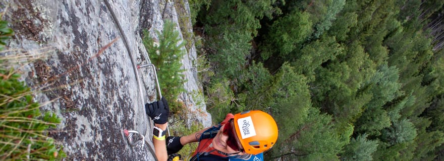 Sjoa : une via ferrata spectaculaire