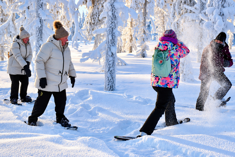 Rovaniemi: Snowshoeing Tour with Wild Lunch and Hotel Pickup