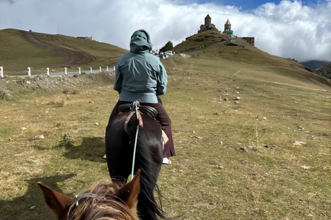 From Tbilisi: 2-Day Kazbegi Tour with Horse Riding