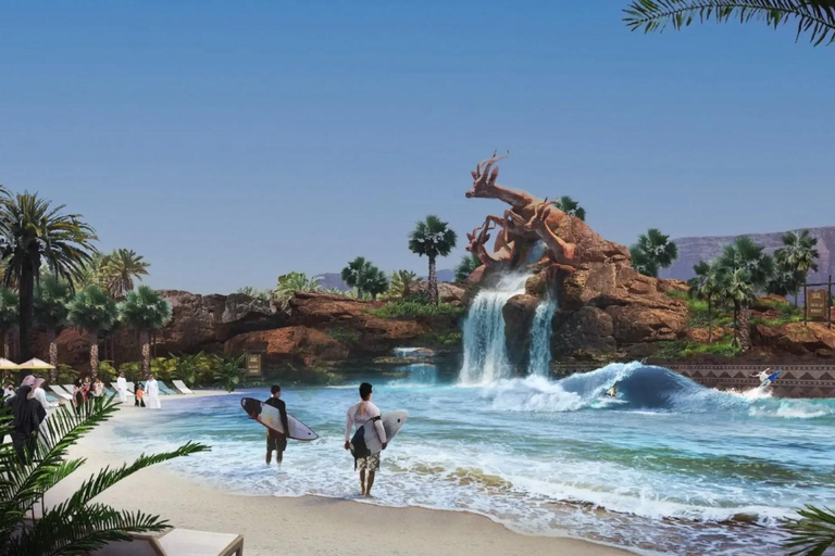 From Riyadh: Aquarabia Qiddiya City Water Park One-Day Pass