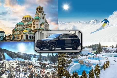 Tagestour: Skifahren in Borovets und Entspannen in den Thermalbädern und der Sauna