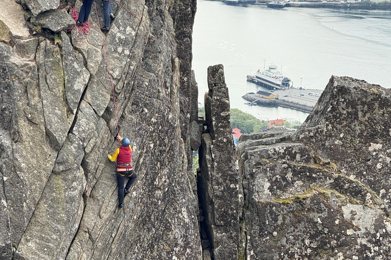 Lofoten: Climb Svolværgeita with a Certified Mountain Guide