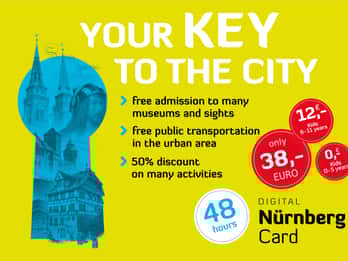 Neurenberg: 48-uurs CityCard met gratis openbaar vervoer