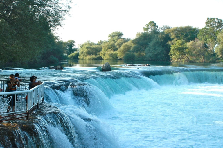 Side: Boat Tour with River, Sea & Swim Stops Side Coast & Ancient Views Boat Tour