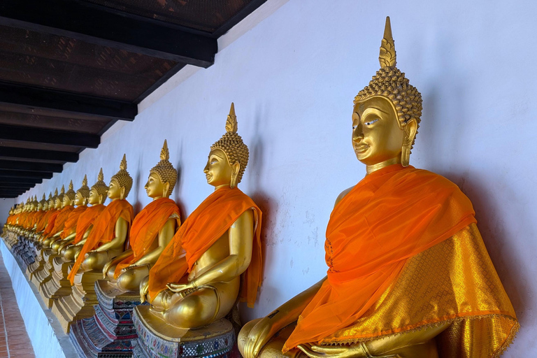 Bangkok : Excursion d&#039;une journée à Ayutthaya avec visite privée à bord d&#039;une longue queue