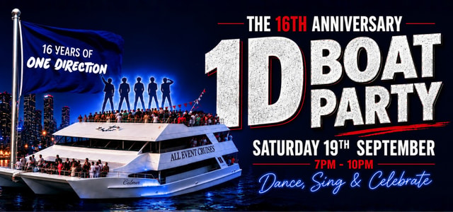 16 Jahre One Direction | Bootsparty | Newcastle Harbour
