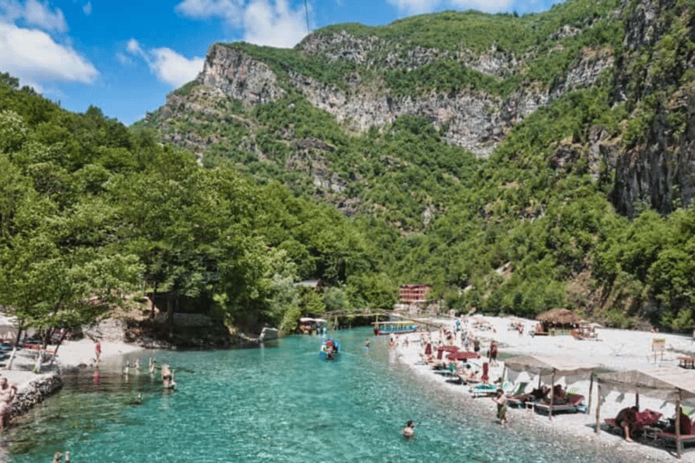 Från Tirana/Durresi: Shala River &amp; Komani Lake, upphämtning från hotellFrån / Durresi /Golem/ Shkodra : Shala River &amp; Komani Lake