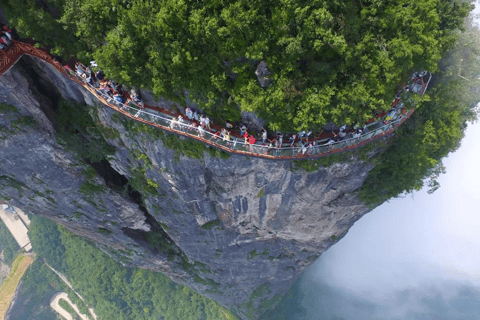 Zhangjiajie : visite de la montagne de Tianmen et spectacle de la fée du renard de Tianmen