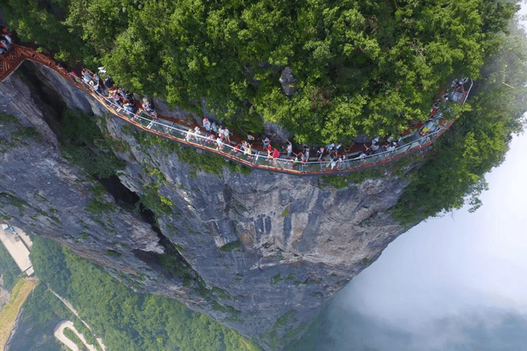 Zhangjiajie : visite de la montagne de Tianmen et spectacle de la fée du renard de TianmenVisite de la montagne Tianmen et du spectacle de fées sans renard à Zhangjiajie