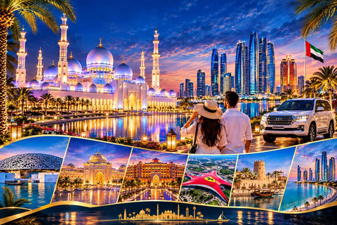 Abu Dhabi: Sheikh Zayed Mosque & Wahat Al Karama Tour From Dubai: Abudhabi Sharing Tour With Qasar Al Watan Entry