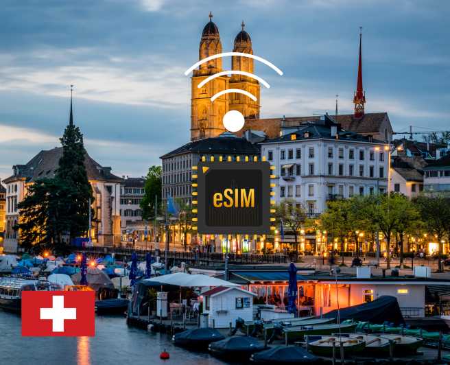 eSIM Zurich :Internet Data Plan Switzerland high-speed 4G/5G