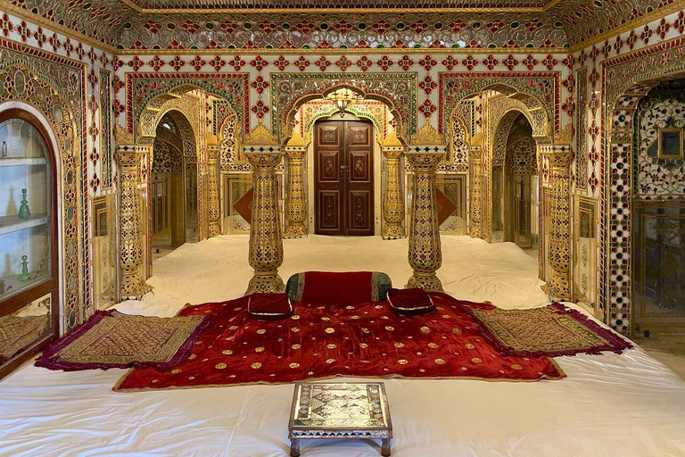 Jaipur: Full-Day Pink City Tour with Masala Tea Tour by Car and Driver with a Guide