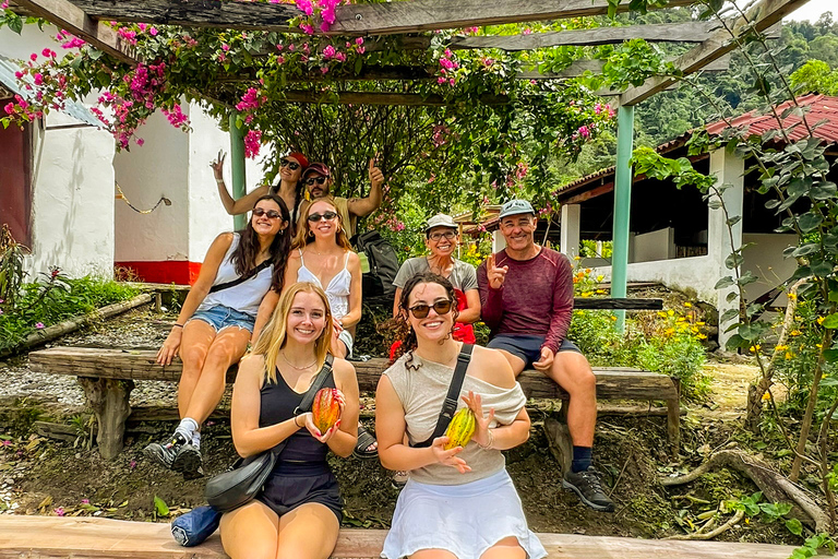 Minca: Sunrise Tour at the Viewpoint with a Local Guide, Cocoa, and a Waterfall Departure from Minca: Sunrise Tour at the Viewpoint, Cocoa, and Waterfall
