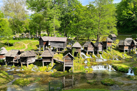 Sarajevo : Excursion d'une journée à Strbacki Buk, Jajce, visite des cascades