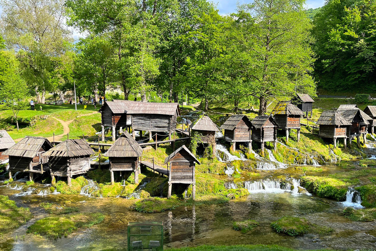 Sarajevo : Excursion d'une journée à Strbacki Buk, Jajce, visite des cascades