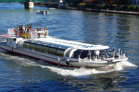 Tokyo: Mizube Crusing Line "Asakusa-Odaiba Cruise" Express Express A2: Ryogoku River Center~ (Dep. 1:00 p.m..~)