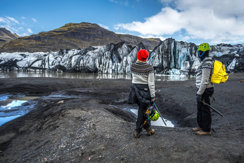 RVK: Glaciärvandring, vattenfall på sydkusten och svart sandstrand