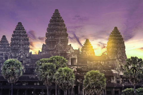 Angkor Wat: Full-Day Guided Sunset Tour Small Group Guided Sunset Tour of Angkor Wat